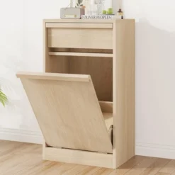 Trash Cabinet Tilt Out, Hidden Trash Cabinet 10 Gallon Pet-Proof Trash Bin Holder, Free Standing Garbage Can Cabinet -Home Decor Store GUEST df5d5d02 28f5 4522 92bf b04f935c0a20