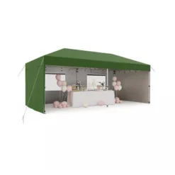 10'x 20' Pop Up Canopy Tent, Easy To Set Up And Take Down, Portable Tent With 4Pcs Sidewalls, 12 Stakes & 6 Sandbags For Backyard Wedding Party,Black 17 10'x 20' Pop Up Canopy Tent, Easy To Set Up And Take Down, Portable Tent With 4Pcs Sidewalls, 12 Stakes & 6 Sandbags For Backyard Wedding Party,Black -Home Decor Store GUEST e1dafe3a 20c7 4947 803a 3f457e6c60a3