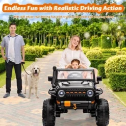 24V Kids 2 Seater Ride On Truck Car Electric Vehicles W/Remote Control