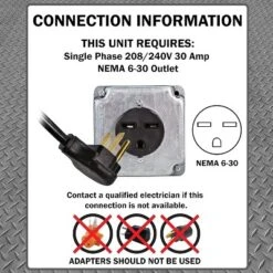 240v 4800w Electric Industrial Garage Heater For Garages, Workshops, With Cord Wrap And Carrying Handle, Thermostat Control, Overheat Protection 12 240v 4800w Electric Industrial Garage Heater For Garages, Workshops, With Cord Wrap And Carrying Handle, Thermostat Control, Overheat Protection -Home Decor Store GUEST f45d9fd9 6992 4bba b58e fc03047b83ac