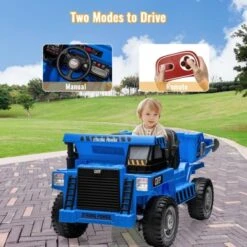 Ride On Dump Truck, 12V Ride On Car With Remote Control, Electric Dump Bed And Extra Shovel 14 Ride On Dump Truck, 12V Ride On Car With Remote Control, Electric Dump Bed And Extra Shovel -Home Decor Store GUEST f7ab61e8 5e5a 45e8 93c2 540b4655a4db