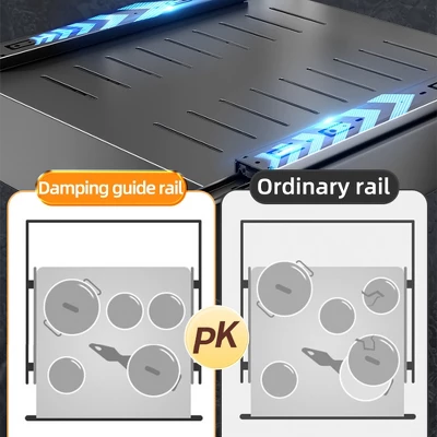 Pull Out Cabinet Organizer, Carbon Steel Pull Out Drawers For Cabinets Slide Out Pantry Shelves, Pull-Out Home Organizers For Kitchen Bathroom Pantry 7 Pull Out Cabinet Organizer, Carbon Steel Pull Out Drawers For Cabinets Slide Out Pantry Shelves, Pull-Out Home Organizers For Kitchen Bathroom Pantry - Image 7