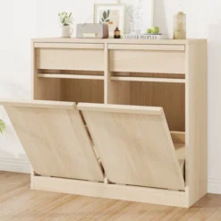 Whizmax Double Tilt Out Trash Cabinet, Hidden Trash Cabinet With 20 Gallon Storage, Freestanding Garbage Can Cabinet For Kitchen Dining Room 12 Whizmax Double Tilt Out Trash Cabinet, Hidden Trash Cabinet With 20 Gallon Storage, Freestanding Garbage Can Cabinet For Kitchen Dining Room -Home Decor Store GUEST f9500300 8935 48e8 bcea b5102564ac0b