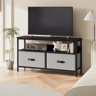Dresser TV Stand 50 Inch Entertainment Center With Storage TV Stand For Bedroom Small TV Stand Dresser With Drawers And Shelves 2 Dresser TV Stand 50 Inch Entertainment Center With Storage TV Stand For Bedroom Small TV Stand Dresser With Drawers And Shelves - Image 2