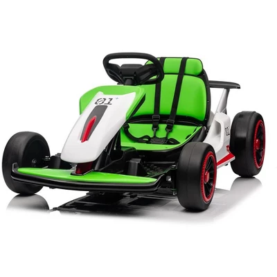 Go Kart For Kids, 24V Drift Kart With 2X200W Strong Motor, 7AH Big Battery, Electric Pedals 11 Go Kart For Kids, 24V Drift Kart With 2X200W Strong Motor, 7AH Big Battery, Electric Pedals - Image 11