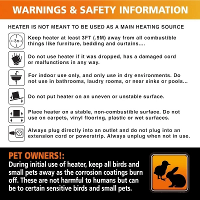 240v 4800w Electric Industrial Garage Heater For Garages, Workshops, With Cord Wrap And Carrying Handle, Thermostat Control, Overheat Protection 7 240v 4800w Electric Industrial Garage Heater For Garages, Workshops, With Cord Wrap And Carrying Handle, Thermostat Control, Overheat Protection - Image 7